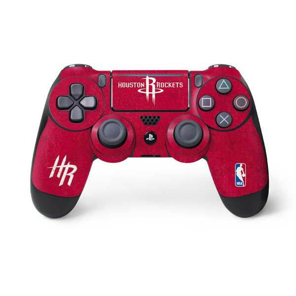 NBA Houston Rockets PS4 Pro/Slim Controller Skin - Houston Rockets Distressed