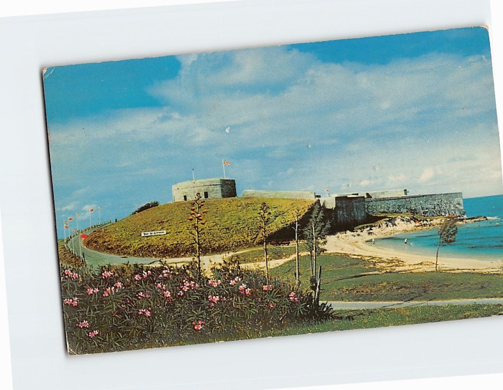 Postcard Fort St. Catherine Bermuda British Overseas Territory