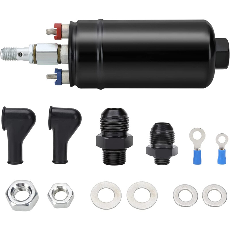 380LPH Universal External Inline Electric High Pressure Fuel Pump E85√