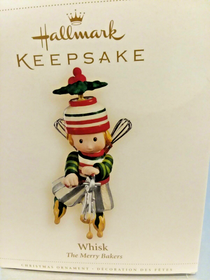 2006 Hallmark Keepsake The Merry Bakers Series Whisk Christmas Ornament Tt20