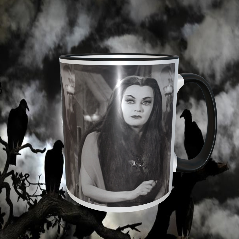 Lily Munster 11oz Ceramic Coffee Mug  NEW!
