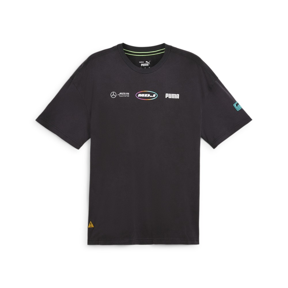 PUMA  X Mapf1 Mad Dog Jones Graphic Crew Neck Short Sleeve T-Shirt Mens Black Ca