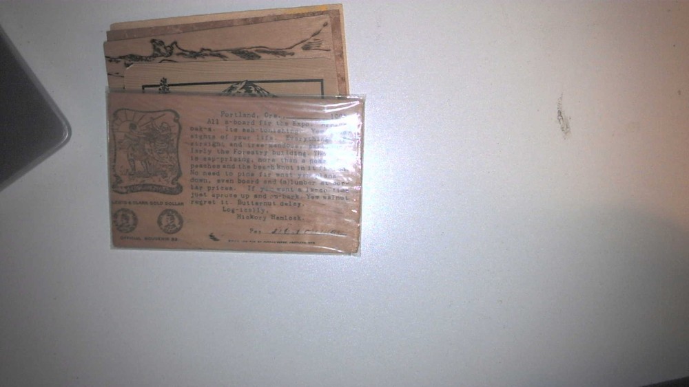 Wooden Postcard Collection
