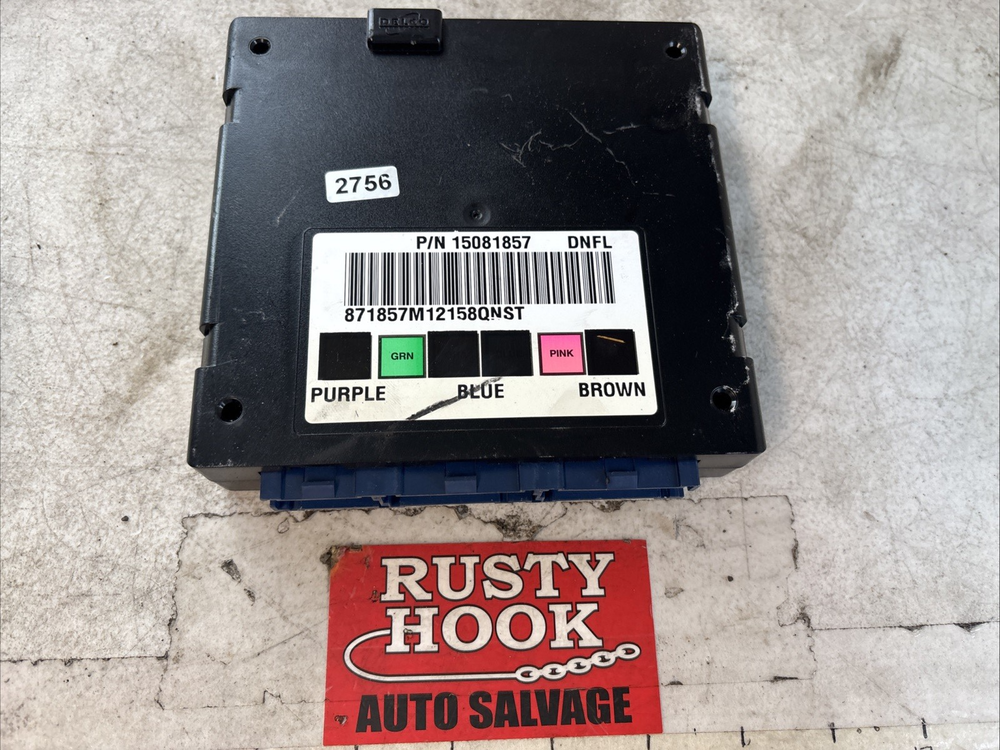 2002 GMC YUKON BCM Body Control Module 15081857