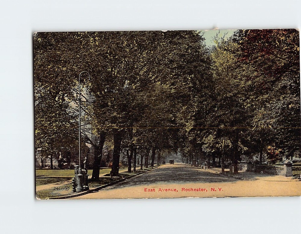 Postcard East Avenue Rochester New York USA