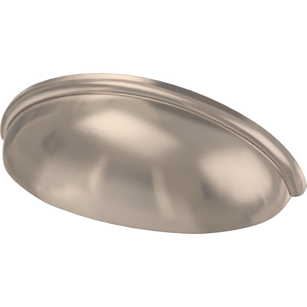 Contemporary 3-Inch Satin Nickel Cabinet Handles 10-Pack for Kitchens