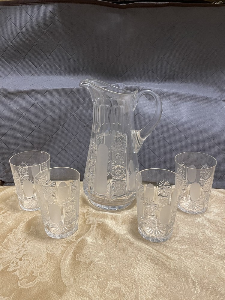 ABP Antique American Brilliant Cut Glass 10