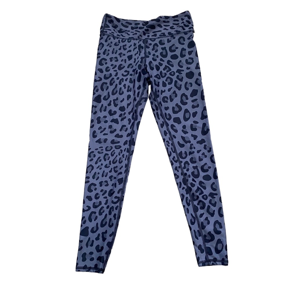 Becc Women’s Leggings Gray & Black Animal Print Size L  Leopard Print Leggings