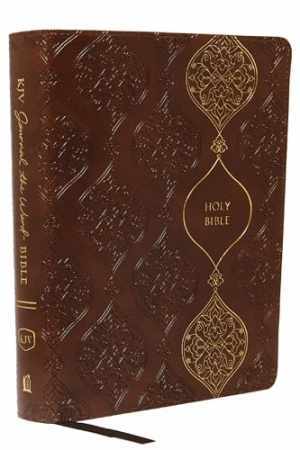 KJV Journal the Word Bible, - Imitation Leather, by Thomas Nelson - Very Good
