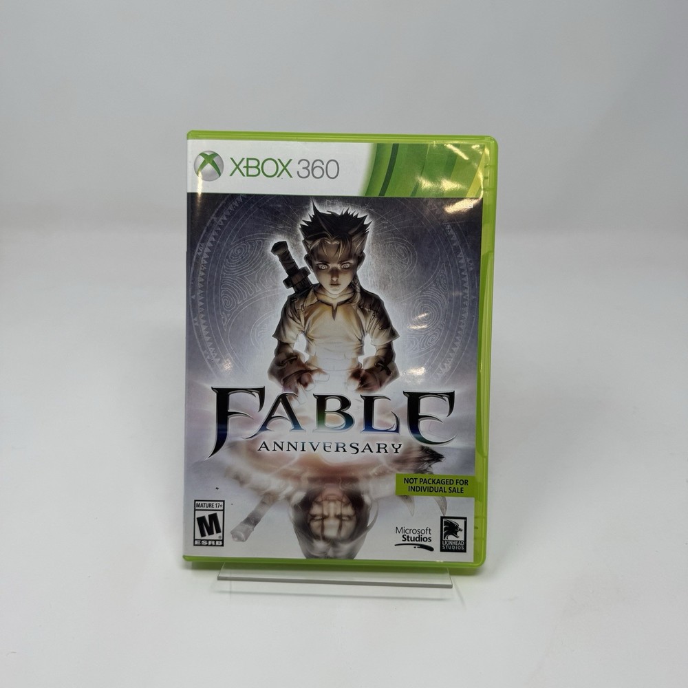 Fable Anniversary (Microsoft Xbox 360, 2014) No Manual, Tested