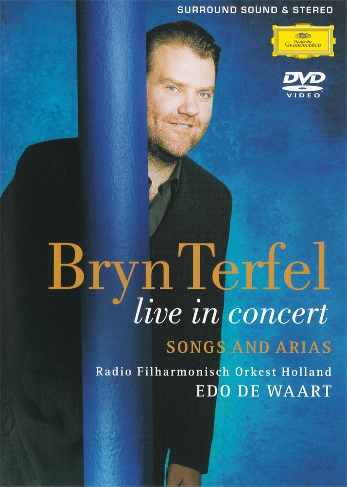 Bryn Terfel Live in Concert DVD Songs and Arias Brand New