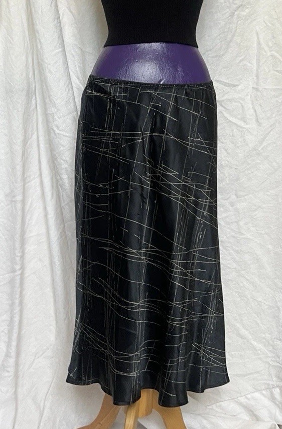 y2k The Limited Silk Low Rise Long Skirt SMALL Fairy Grunge Downtown Girl