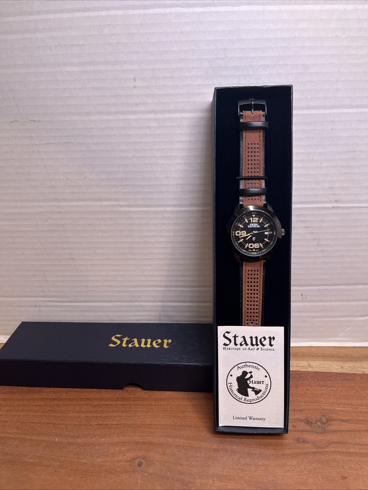 Stauer Swiss Tactical Men's Watch Unused in Case