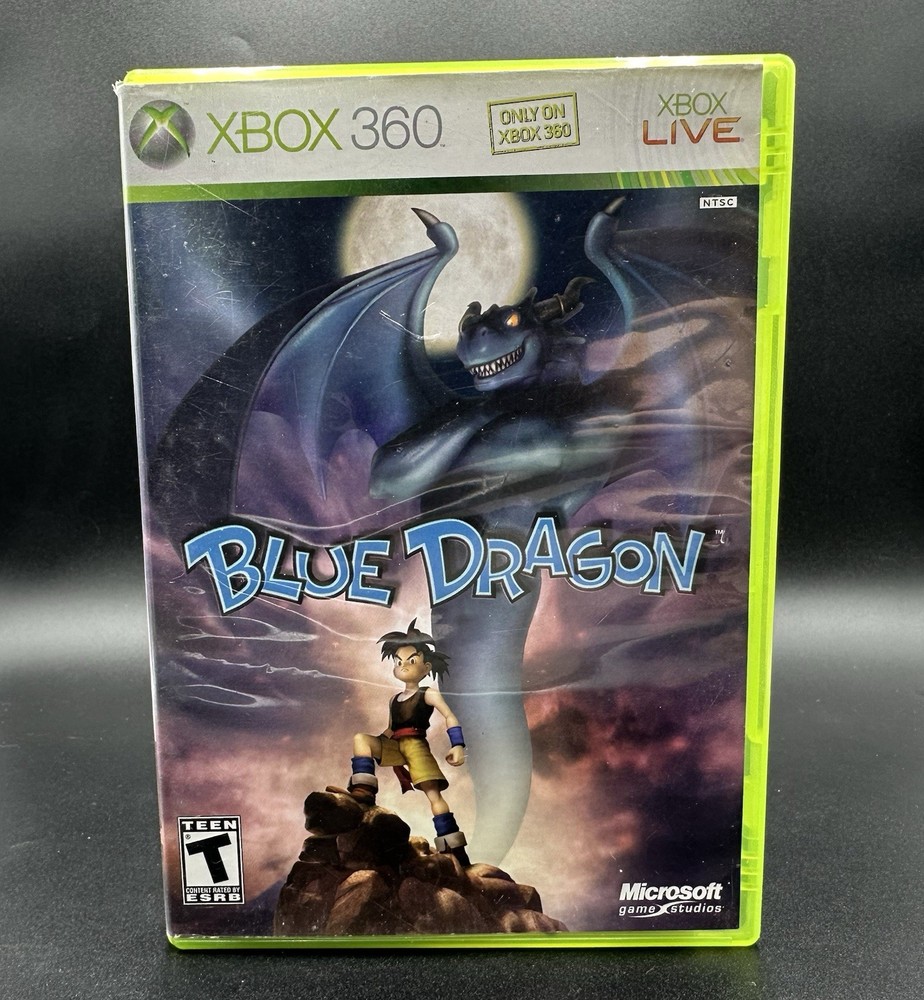 Blue Dragon (3 Discs) - Microsoft Xbox 360 Game - Fast Ship 🚚💨