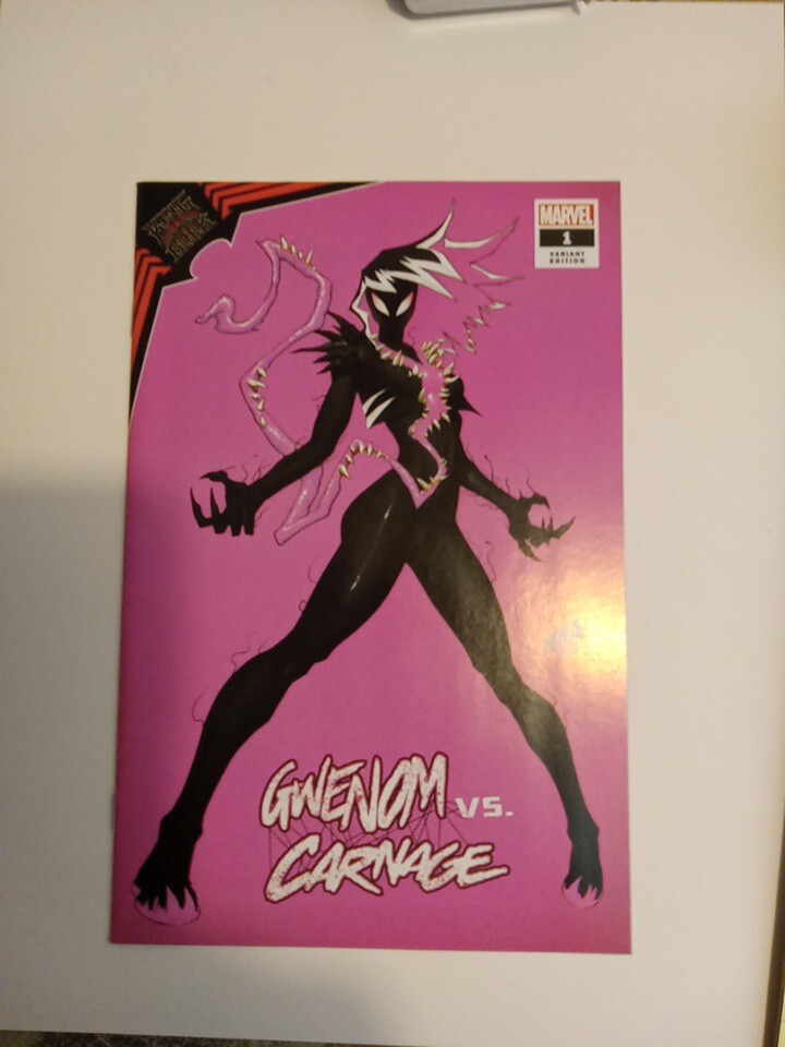 Marvel King in Black Gwenom Vs Carnage #1 David Nakayama Variant Cover