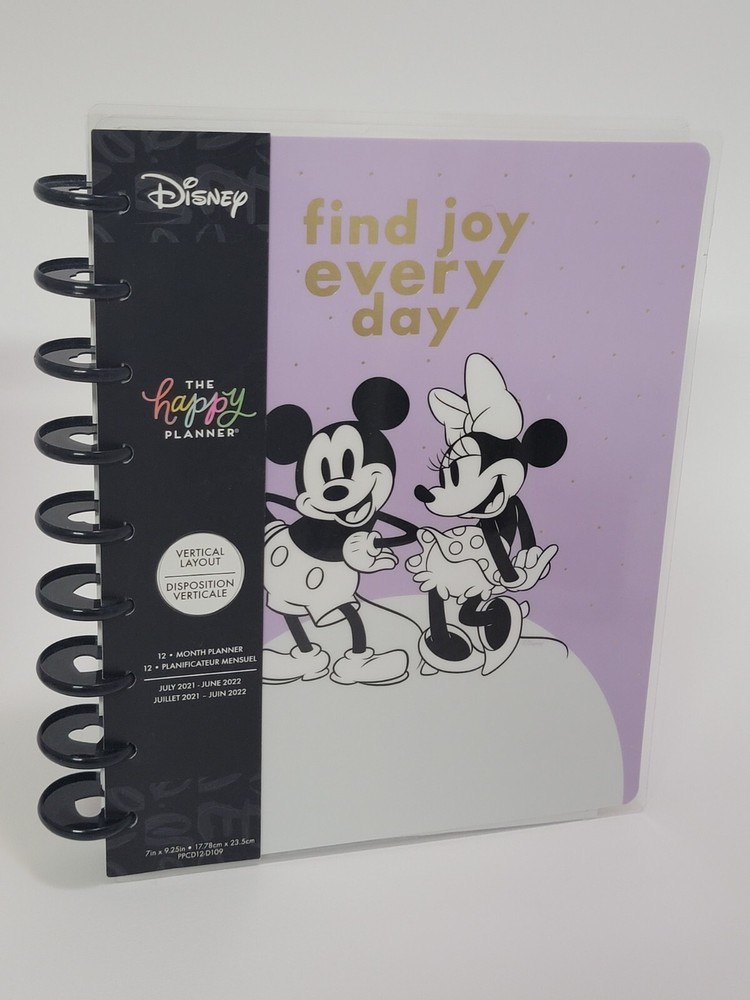 Happy Planner Disney Mickey & Minnie Mouse Edition for Daily Joy