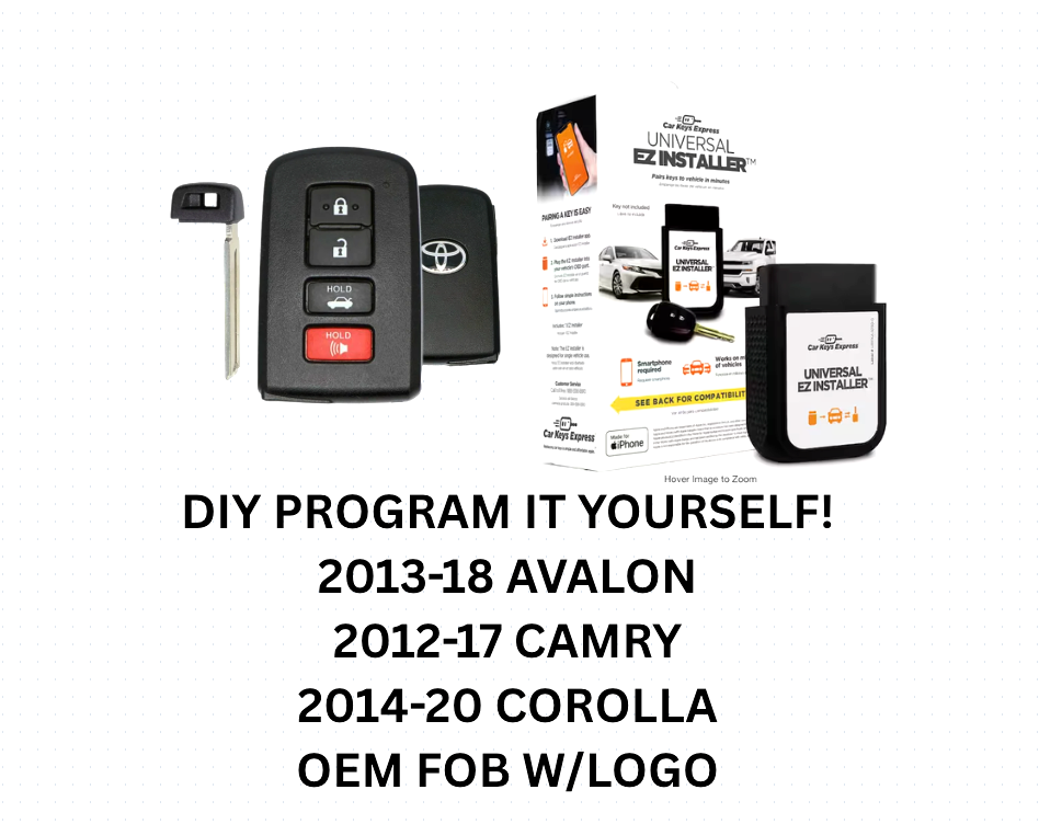 DIY KIT FOR OEM Unlocked Toyota Camry Smart Key 89904-06140  HYQ14FBA Trunk