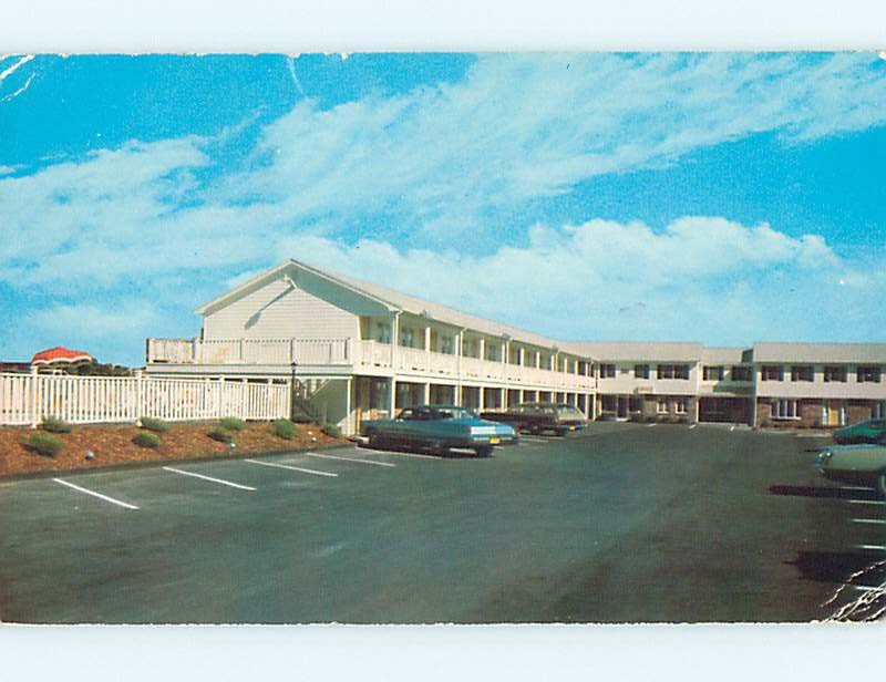 Pre-1980 OLD CARS & FRIENDSHIP MOTOR LODGE MOTEL South Portland Maine ME s9939