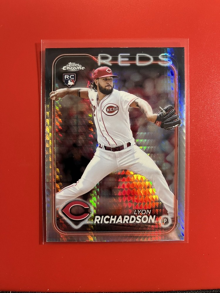 2024 Topps Chrome - Prism Refractor #230 Lyon Richardson (RC) Reds