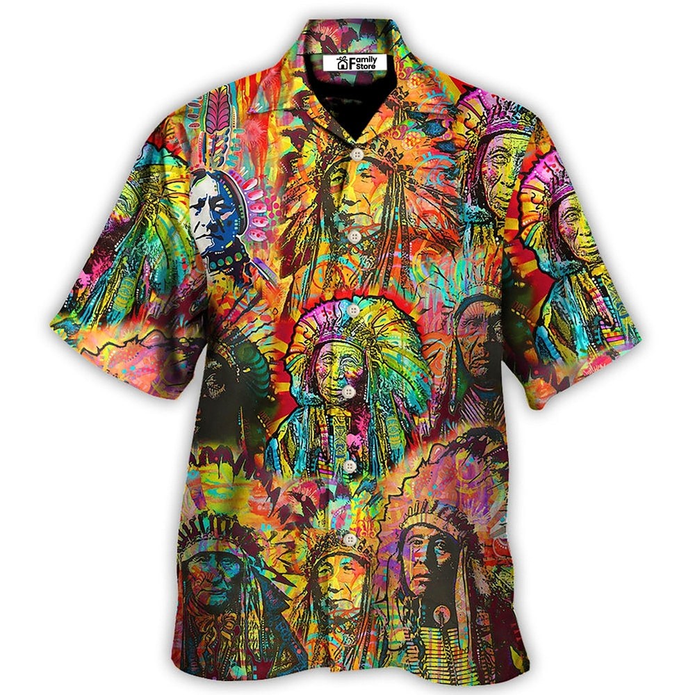 Native American Its In My DNA   Hawaiian Shirt