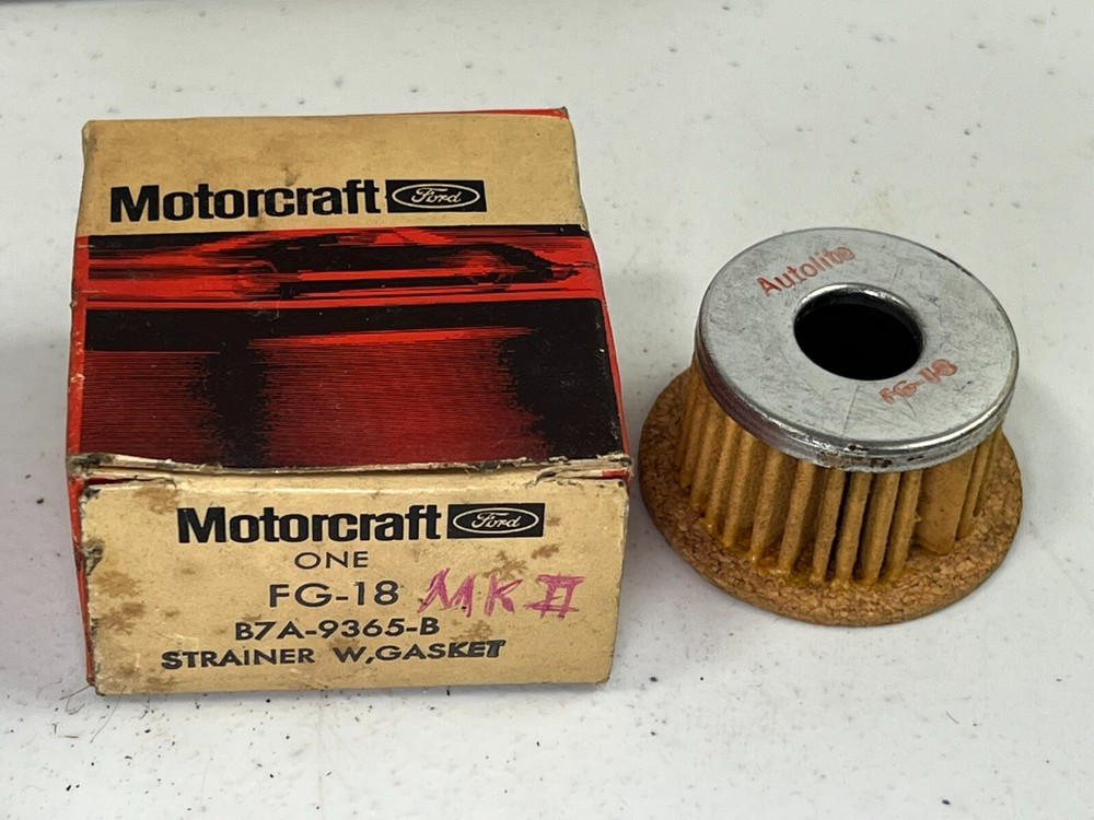 1956 1957 LINCOLN CONTINENTAL MKII B7A-9365-B FUEL SEDIMENT BOWL FILTER STRAINER