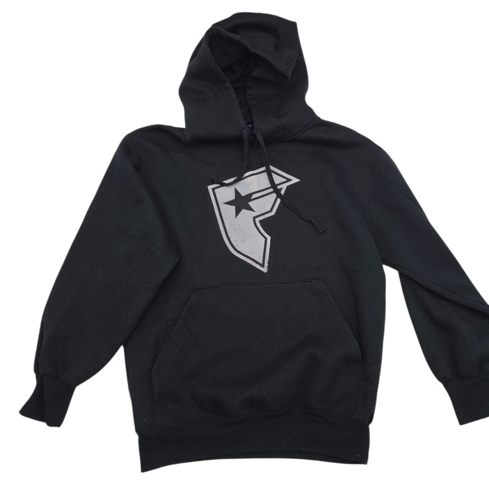 Famous Stars and Straps Logo Hoodie Black Size S