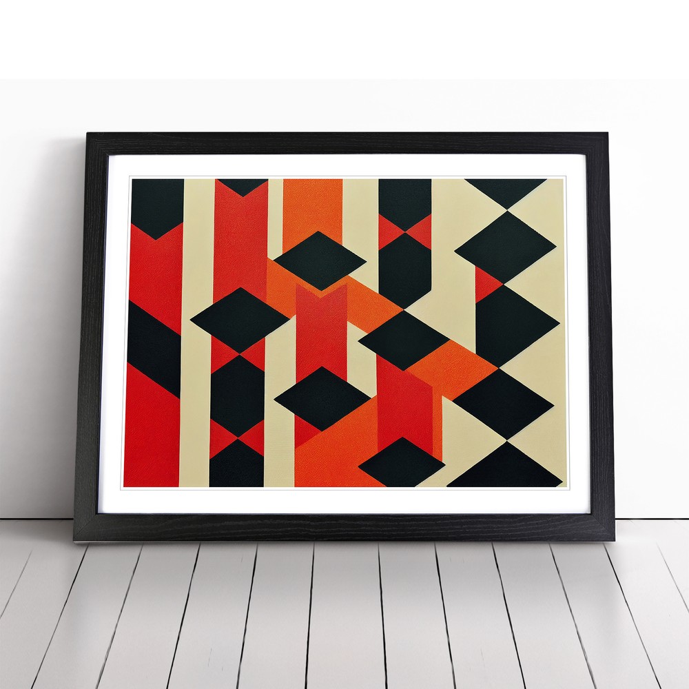 Idyllic Abstract Wall Art Print Framed Canvas Picture Poster Decor Living Room