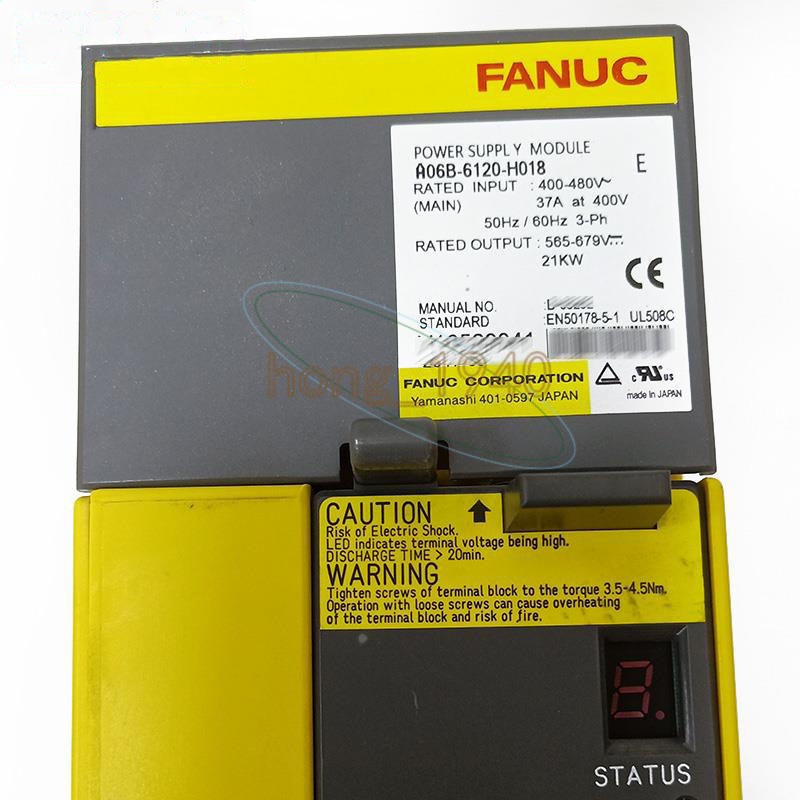 One New Fanuc Servo Amplifier Drive A06B-6150-H018