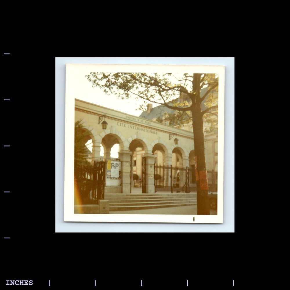 Square Color Photo PARIS UNIVERSITY FRANCE