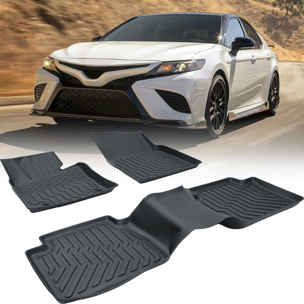 Custom TPE Rubber Floor Mats for 2018-2023 Toyota Camry (Not Hybrid)  