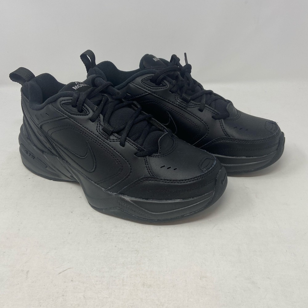 Nike Air Monarch IV Men's Training Shoes Black/Black Sz 9