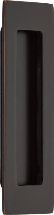 Emtek 220306 Modern 6 Inch Tall Rectangular Flush Pull