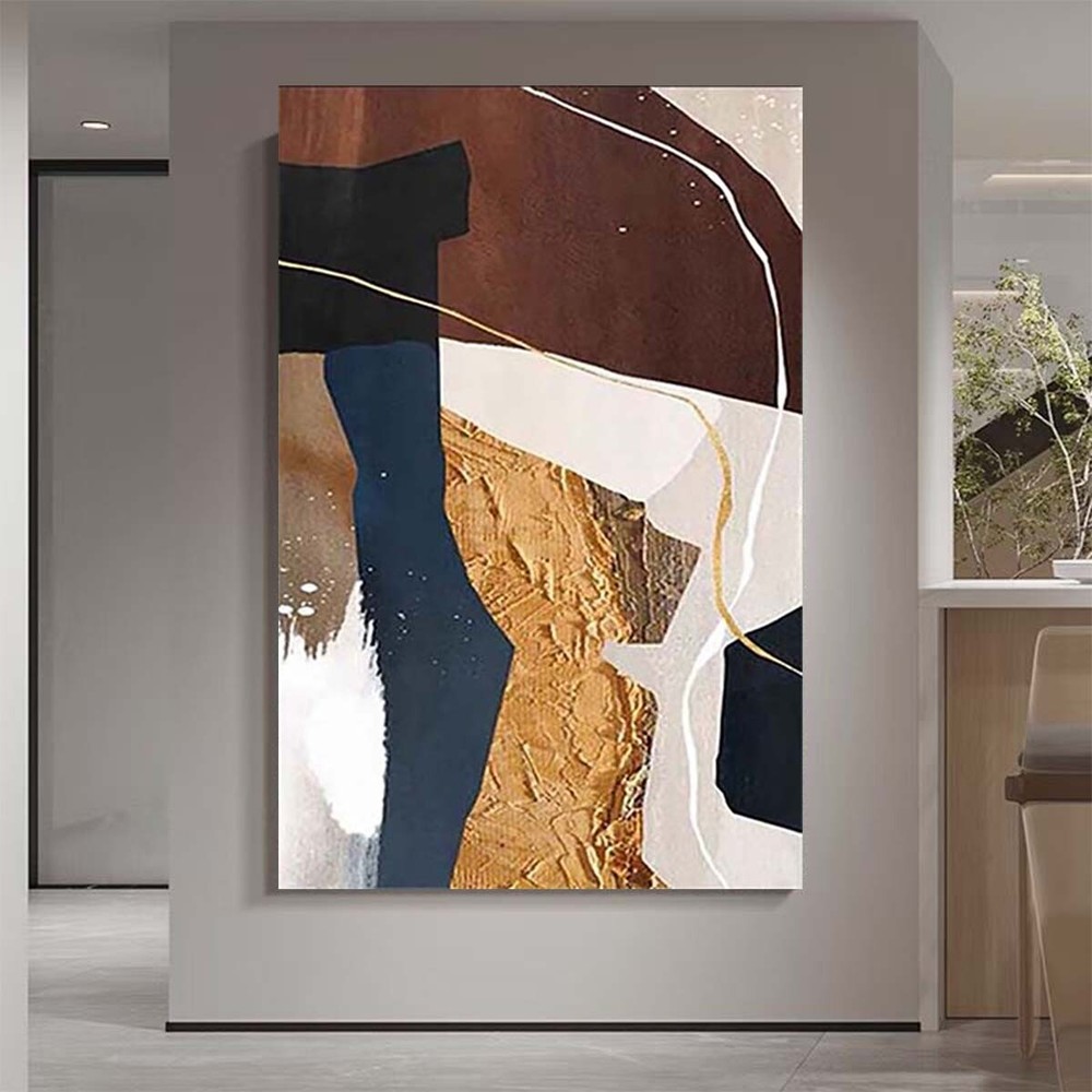 Home Aesthetics Decoration Wall Poster Abstract Handmade Oil Painting Canvas