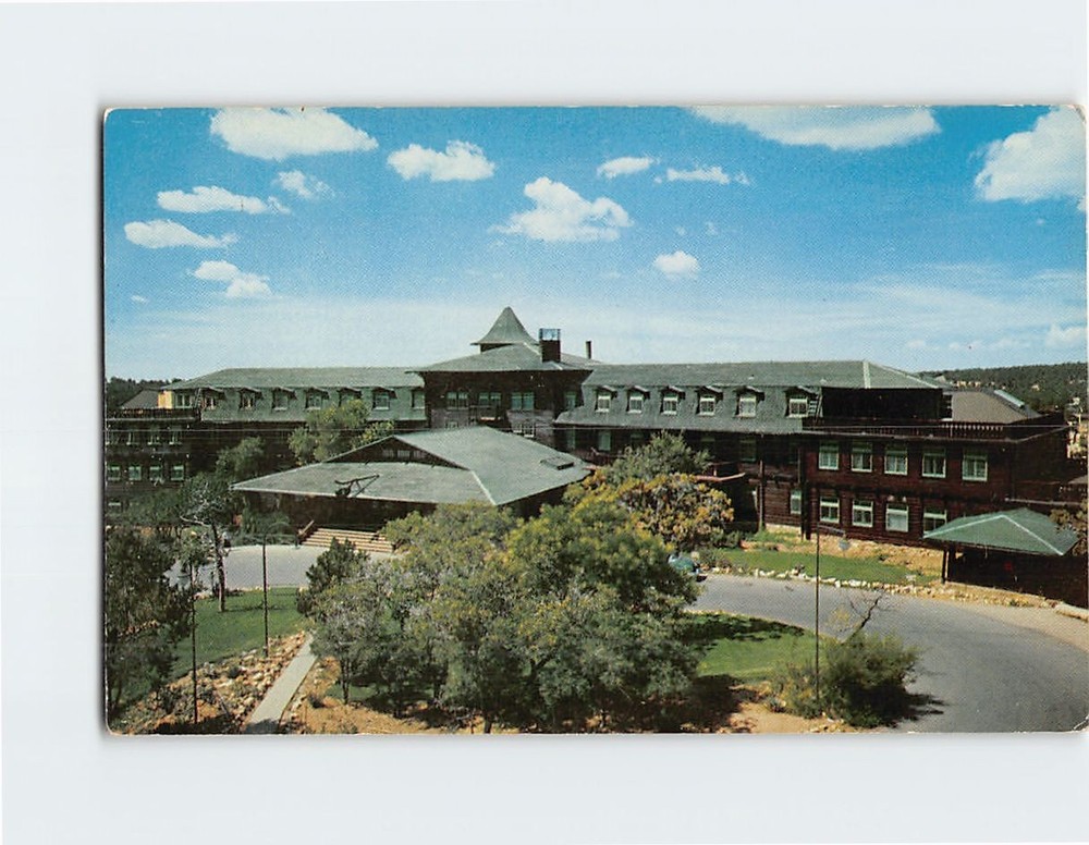 Postcard El Tovar Hotel Grand Canyon National Park Arizona USA