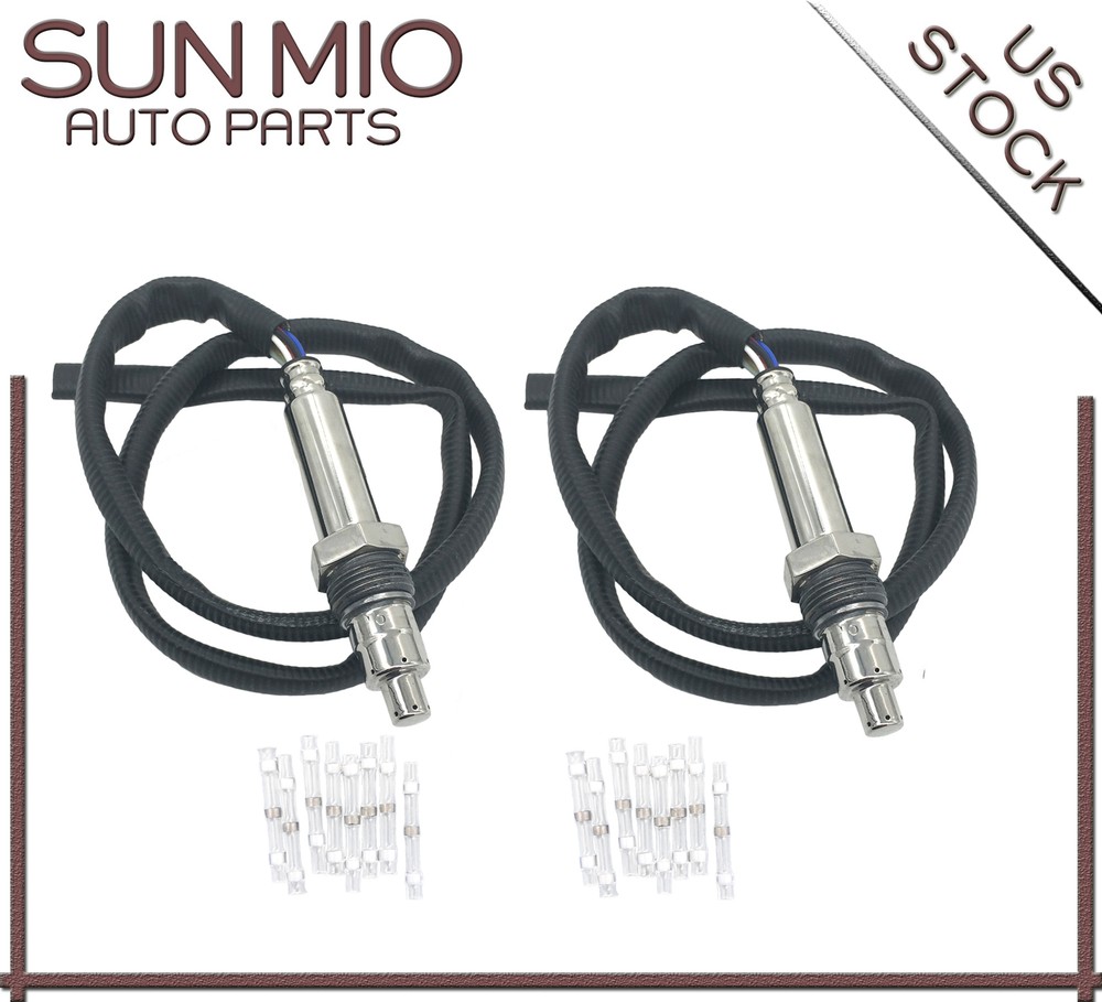13628589844 13628589846 2Pcs New 8-Wire Nox Sensor Probe For BMW 328d 535d X3 X5
