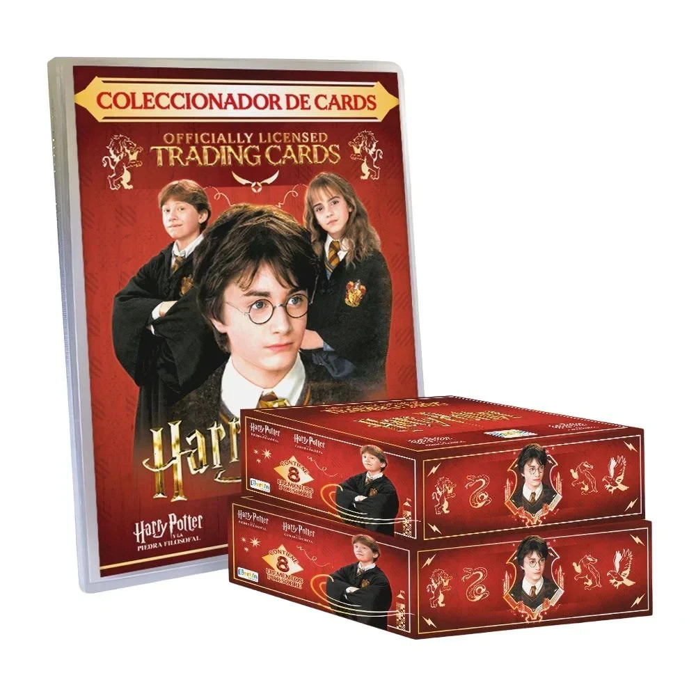 2 BOXES + 1 BINDER - 2026 BOX HARRY POTTER Berlin Trading Cards Hermione Ron