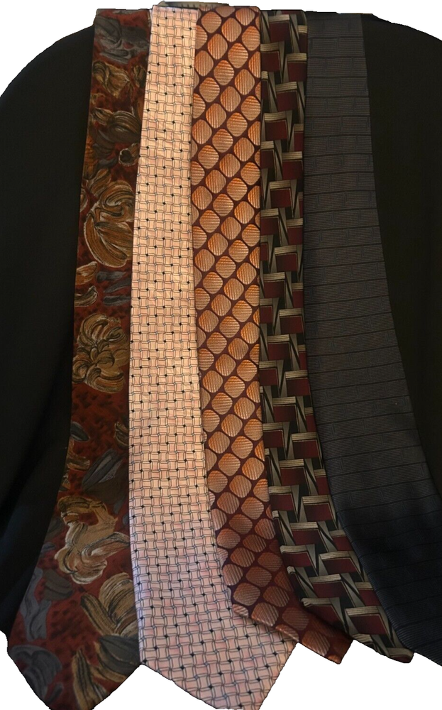 5-assorted ties Alfani, Facet, Etc (C)
