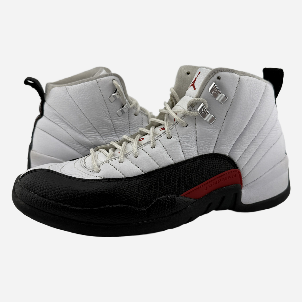 Jordan 12 Taxi Flip White Black Red US 9.5 Used No Box