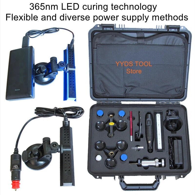 Auto Windshield Repair Kit - Professional Crack & Chip Fix Tool for Broken Glass