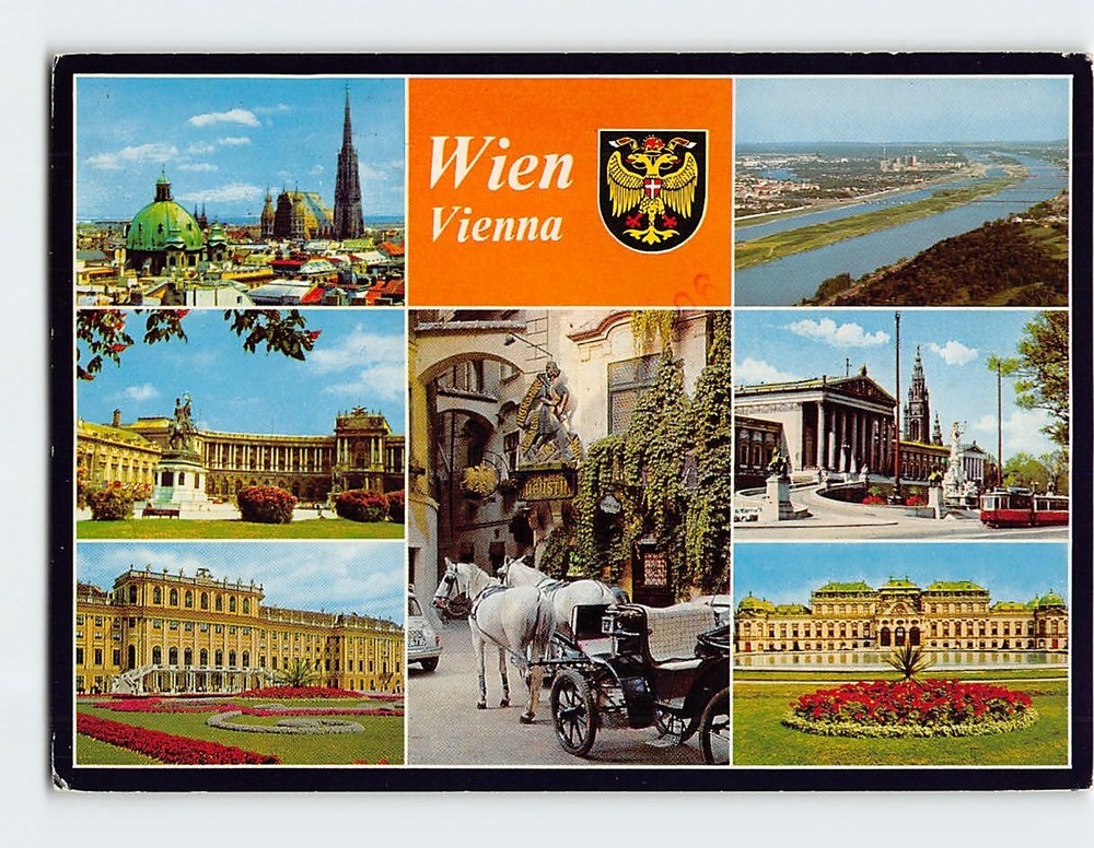 Postcard Vienna Austria