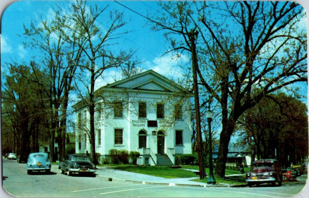 Geneva New York NY : LIBRARY SCENE m/14 BD0060