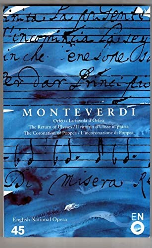 Operas of Monteverdi (English National Oper... by English National Ope PaperbackFREE US DELIVERY | ISBN: 0714542075 | Quality Books