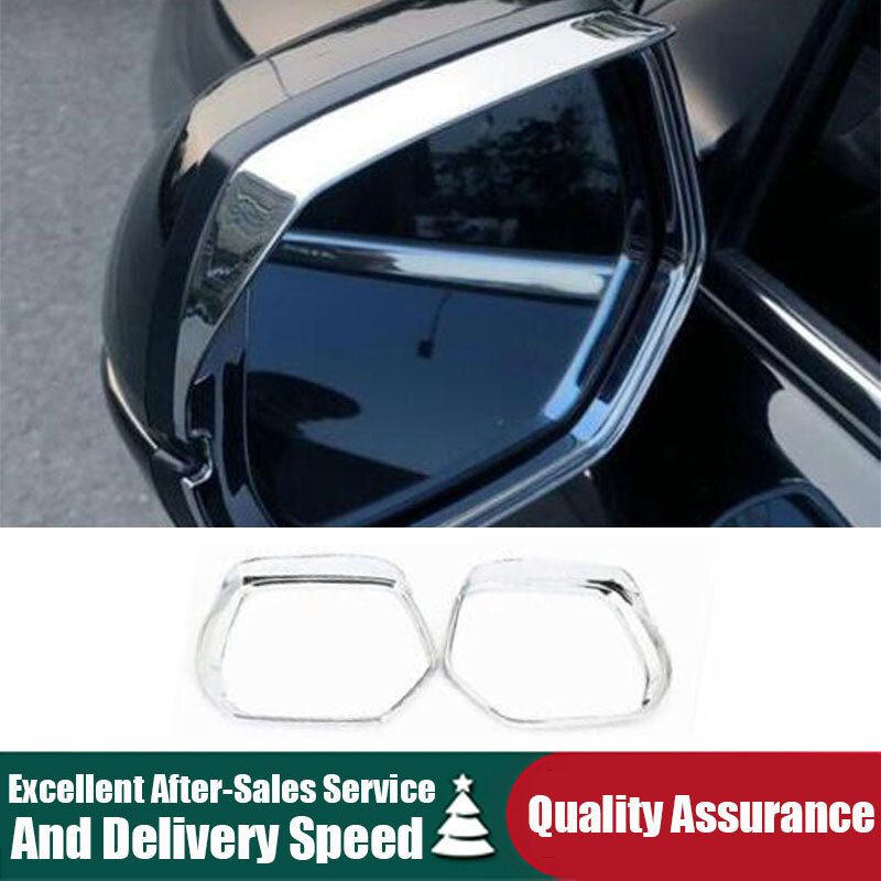 2012-2022 Honda CR-V ABS Chrome Rear View Mirror Frame Trim Set 2pc