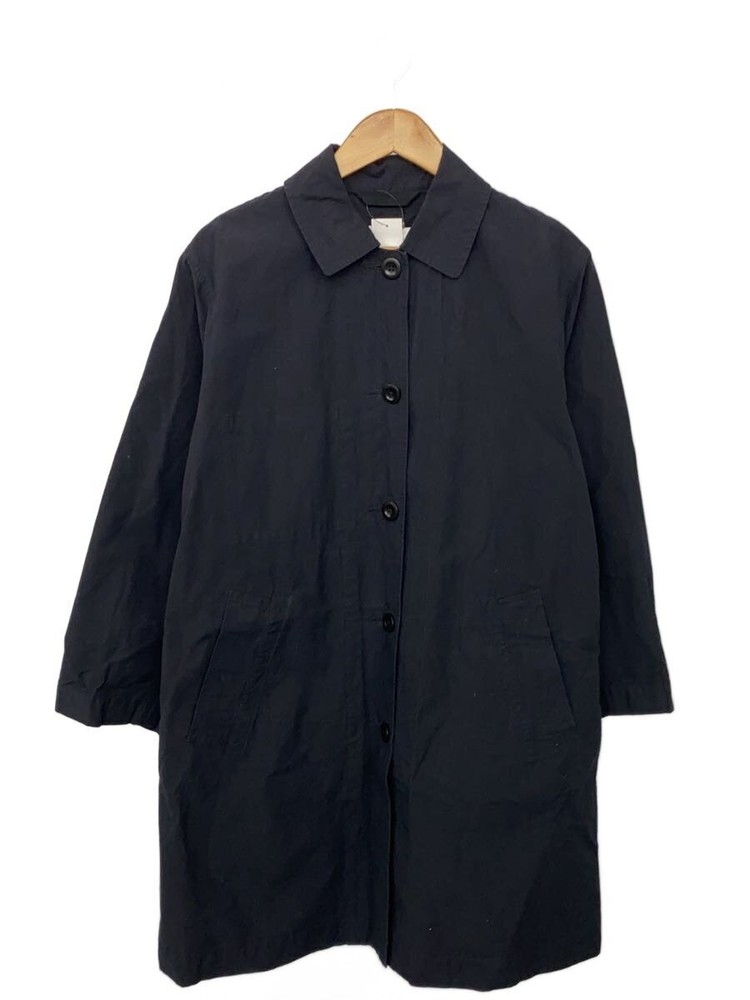 Mhl. Stainless Steel Collar Coat/2/Cotton/Nvy/595-8210500 1599