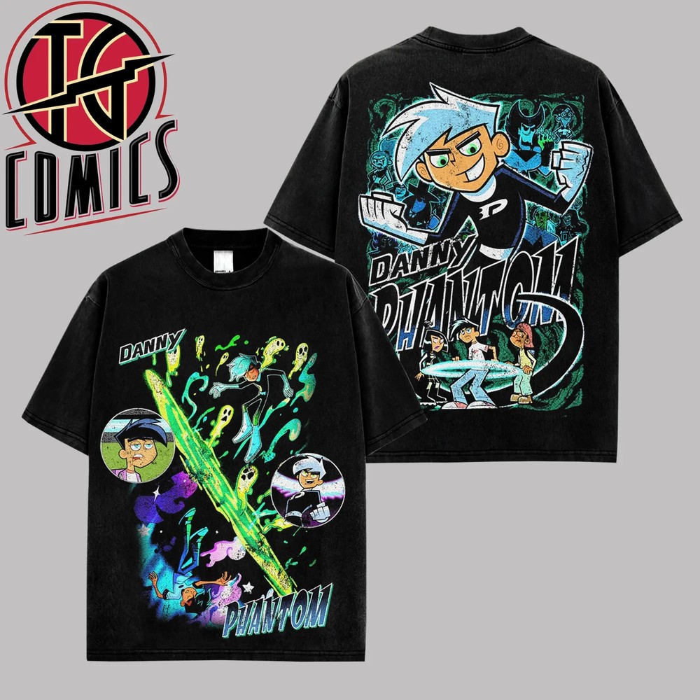 Danny Phantom T-Shirt, Character Comics TV Series Graphic Design Unisex