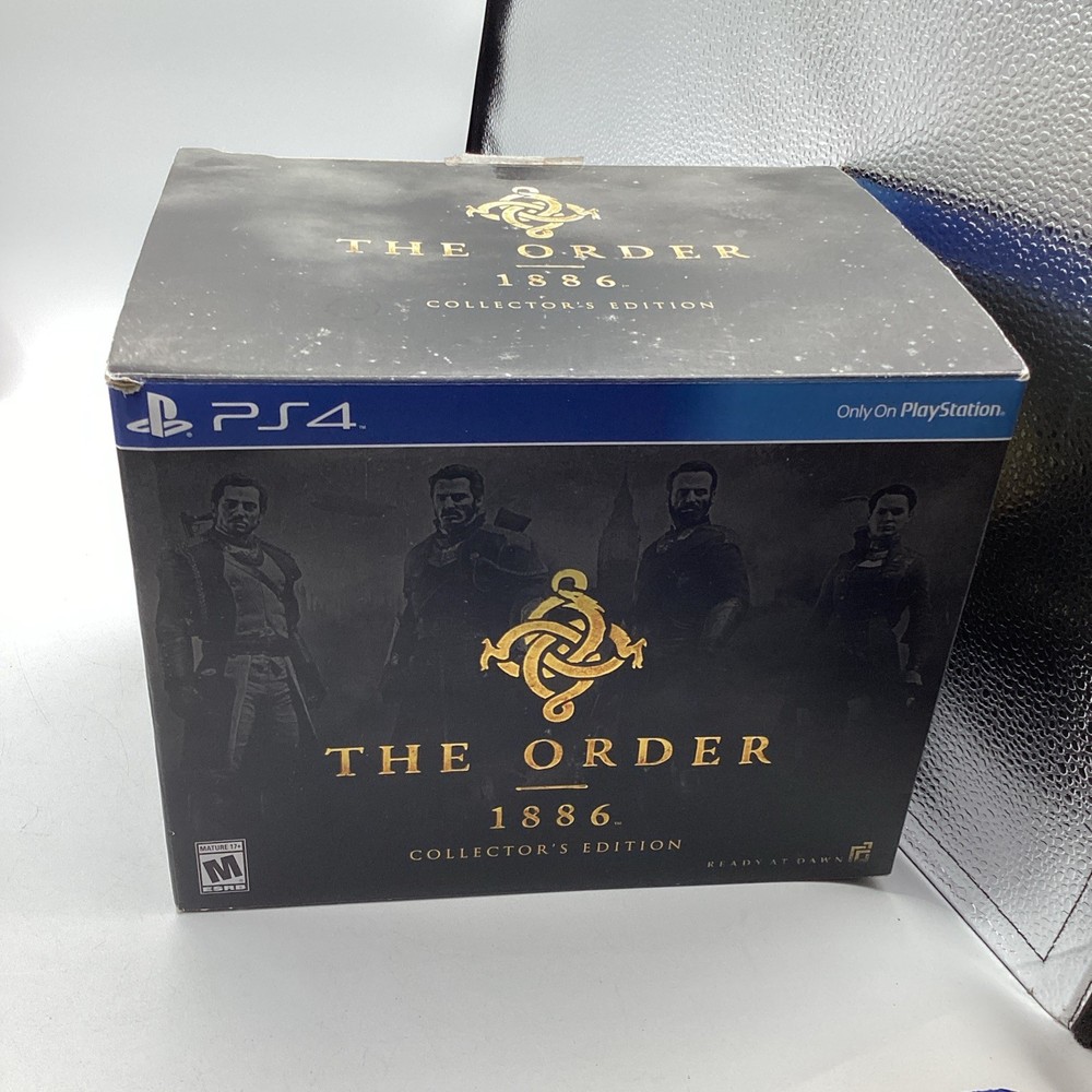 PlayStation 4 ORDER 1886 GALAHAD UNDER FIRE - STATUE/BOX ONLY Collectors Edition