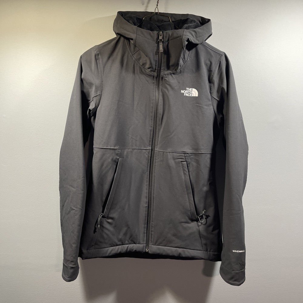 The North Face Shelbe Raschel Windwall Womens XS Black Full Zip Lined Jacket