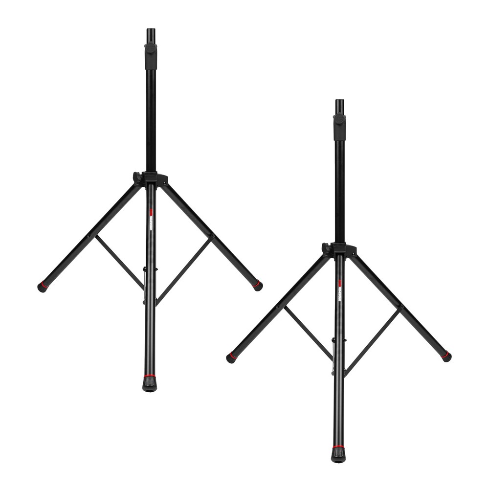 Deluxe Set with Self Rising Lift Assist Includes (2) Speaker Stands and Nylon...
