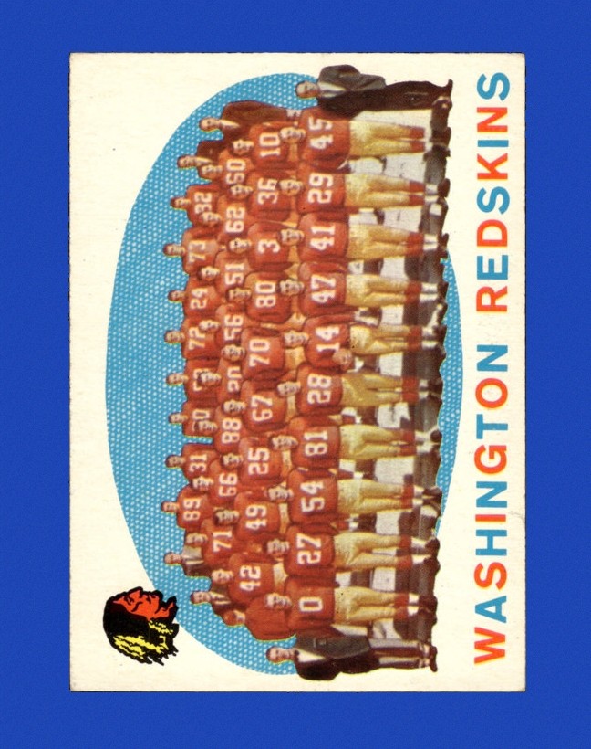 1959 Topps Set-Break # 91 Washington Redskins EX-EXMINT *GMCARDS*Consign with Greg Morris Cards