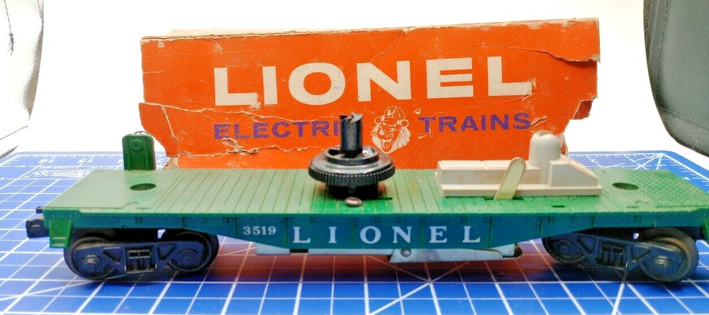 Lionel 3509 Satellite Launching Car O Gauge 1:48 Vintage Train w/Original Box